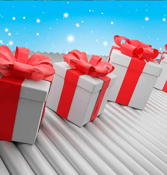 Photo of holiday gifts